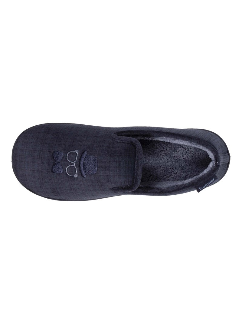 Zapatillas cerradas Plantilla ergonómica, sujeción de la hombre Isotoner Azul marino - Kiabi