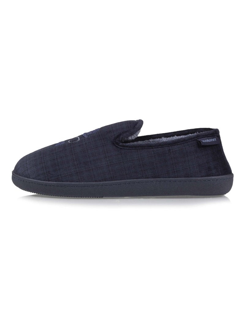 Zapatillas cerradas Plantilla ergonómica, sujeción de la hombre Isotoner Azul marino - Kiabi