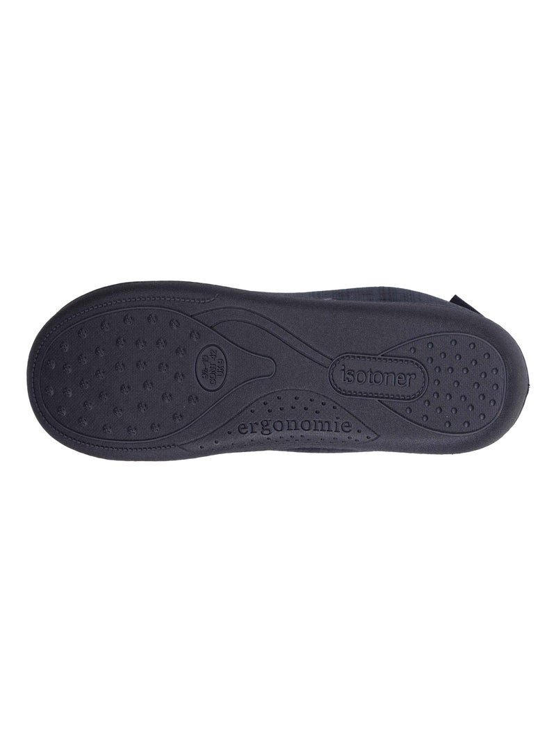 Zapatillas cerradas Plantilla ergonómica, sujeción de la hombre Isotoner Azul marino - Kiabi