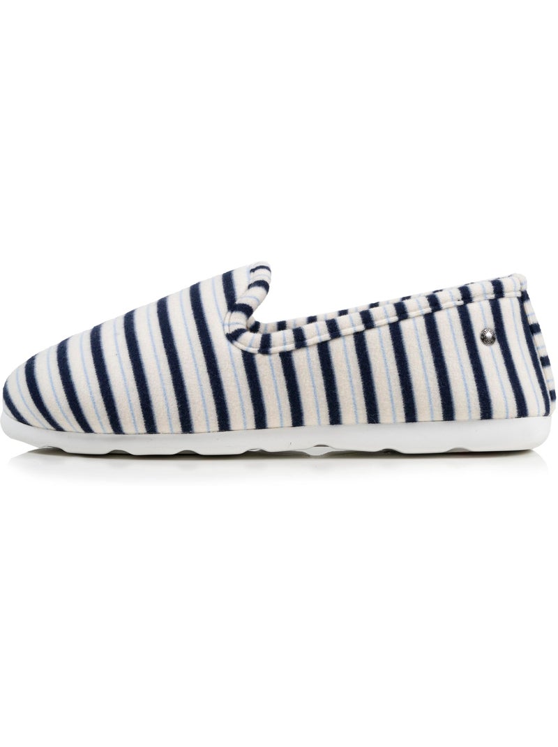 Zapatillas cerradas plantillas ergonómicas muy cómodas de mujer Isotoner Blanco Multicolor Azul - Kiabi