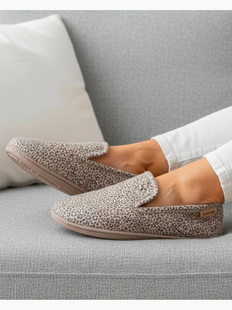 Zapatillas cerradas suedette plantilla ergonómica con mujer Isotoner Beige - Kiabi