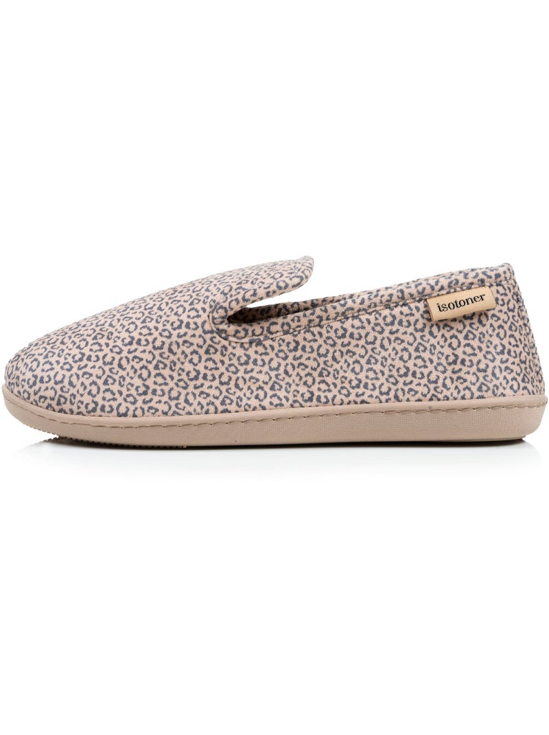 Zapatillas cerradas suedette plantilla ergonómica con mujer Isotoner Beige - Kiabi