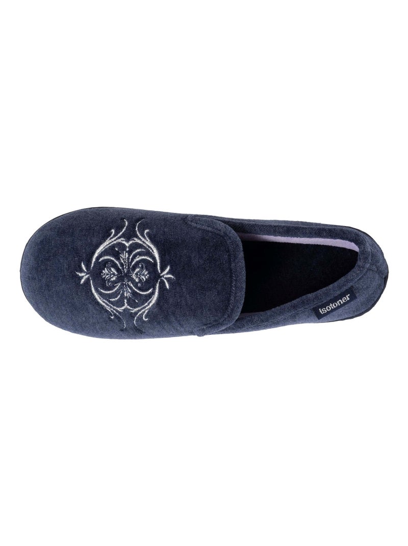 Zapatillas cerradas suela con memoria de forma ultracómoda mujer Isotoner Azul marino - Kiabi