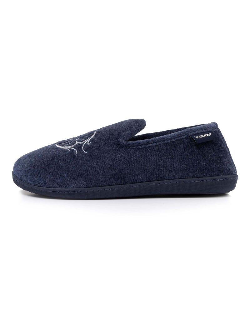 Zapatillas cerradas suela con memoria de forma ultracómoda mujer Isotoner Azul marino - Kiabi