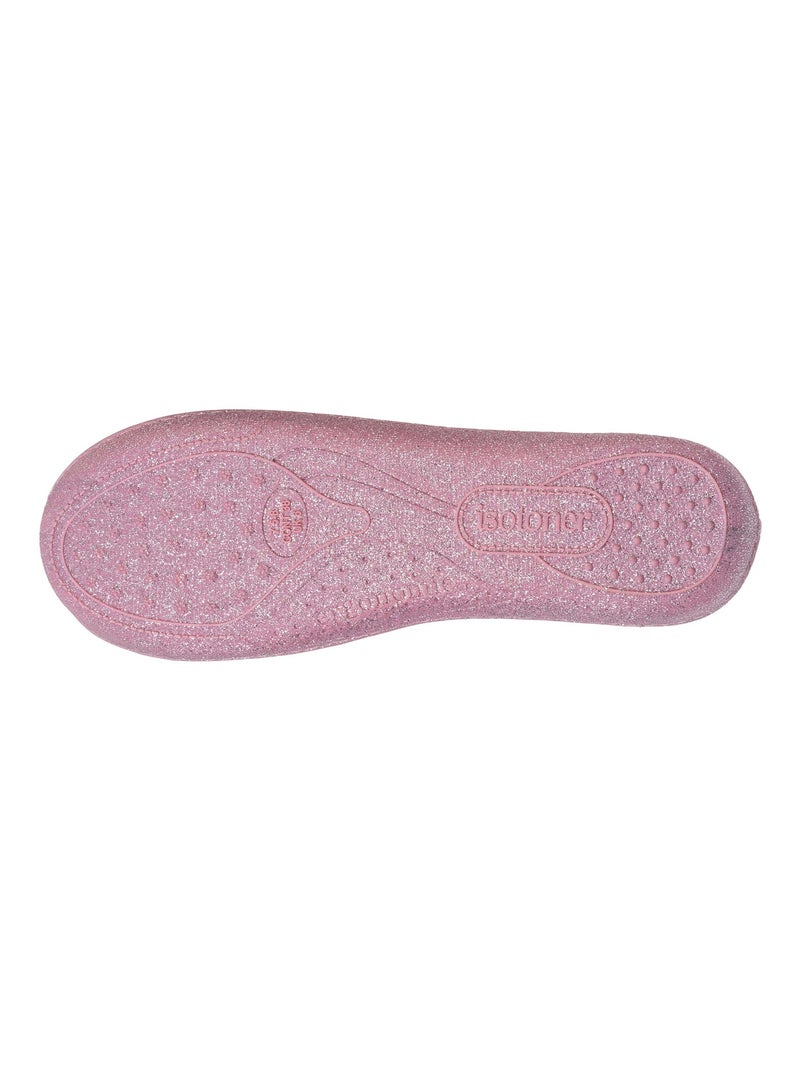 Zapatillas cerradas suela con memoria de forma ultracómoda mujer Isotoner Rosa - Kiabi