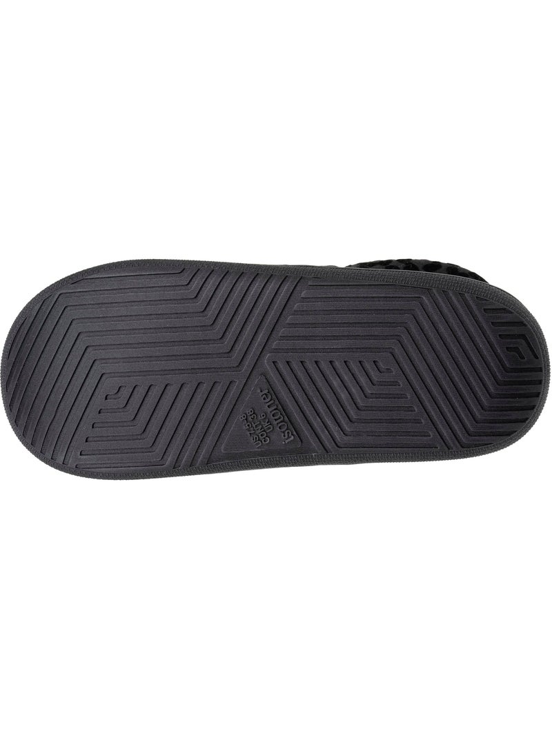 Zapatillas cerradas suela de ante bloup extra confort mujer Isotoner Negro - Kiabi