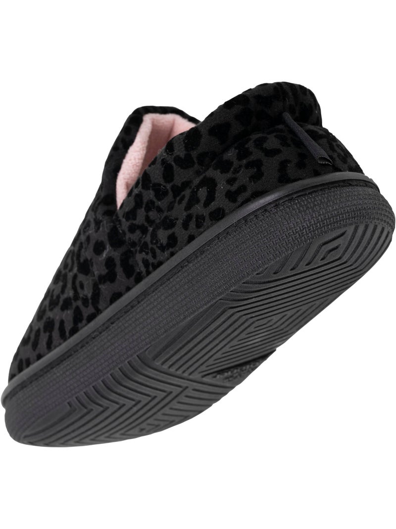 Zapatillas cerradas suela de ante bloup extra confort mujer Isotoner Negro - Kiabi