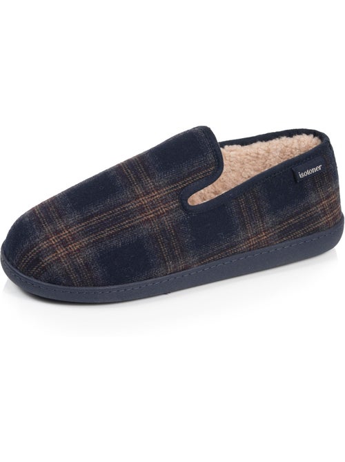 Zapatillas cerradas suela ergonómica de lana, espuma con hombre isotoner - Kiabi