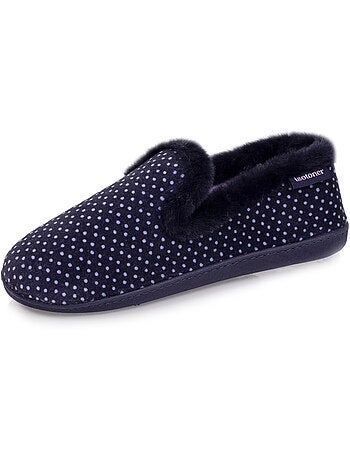 Zapatillas cerradas sujeción de la bóveda plantar, espuma mujer Isotoner