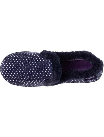 Zapatillas cerradas sujeción de la bóveda plantar, espuma mujer Isotoner