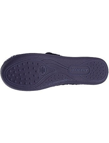 Zapatillas cerradas sujeción de la bóveda plantar, espuma mujer Isotoner