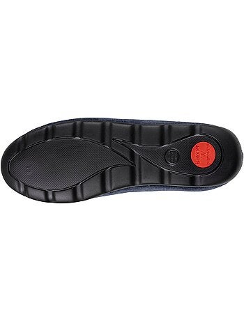 Zapatillas cerradas flexible, ultra cómoda y ligera, suela hombre Isotoner
