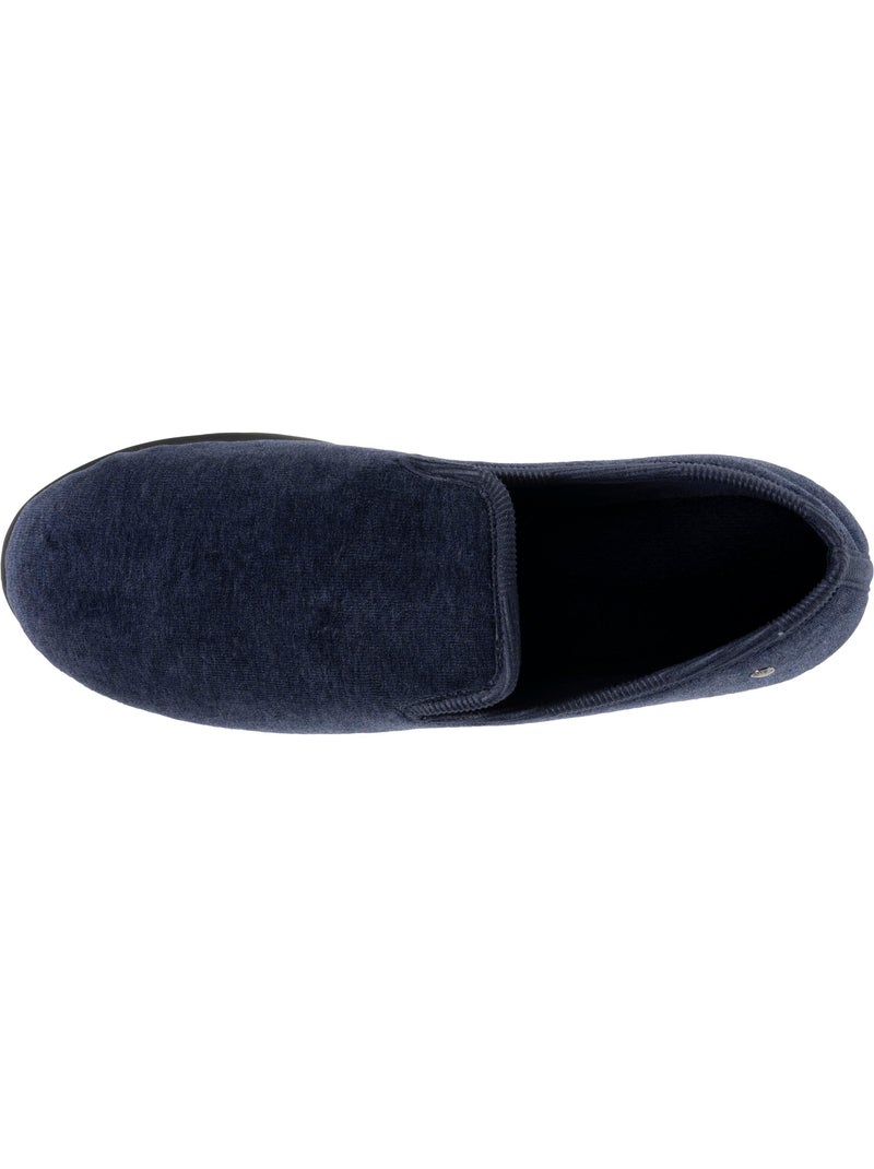 Zapatillas cerradas terciopelo flexible, ultra cómodo y hombre Isotoner Azul marino - Kiabi