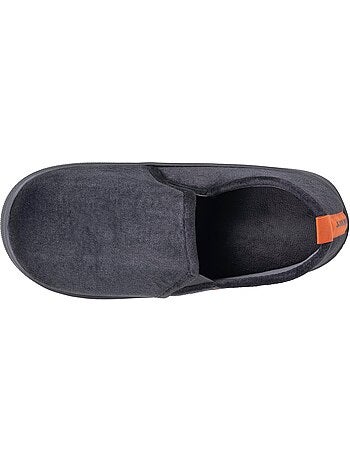 Zapatillas cerradas terciopelo, suela «bloup», extra cómodo hombre isotoner