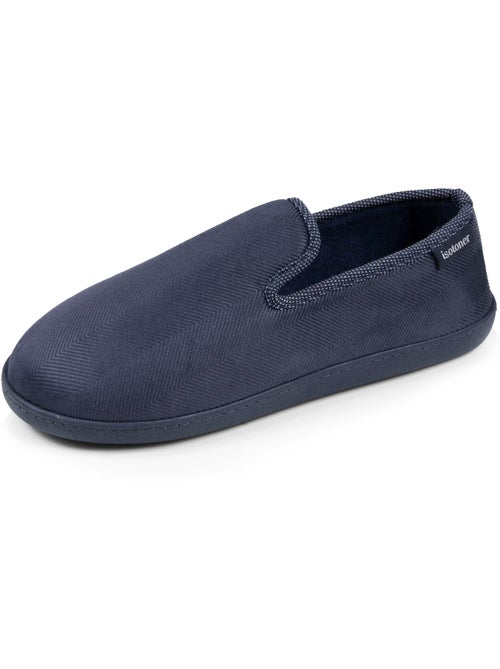 Zapatillas cerradas terciopelo, suela ergonómica, espuma hombre Isotoner - Kiabi