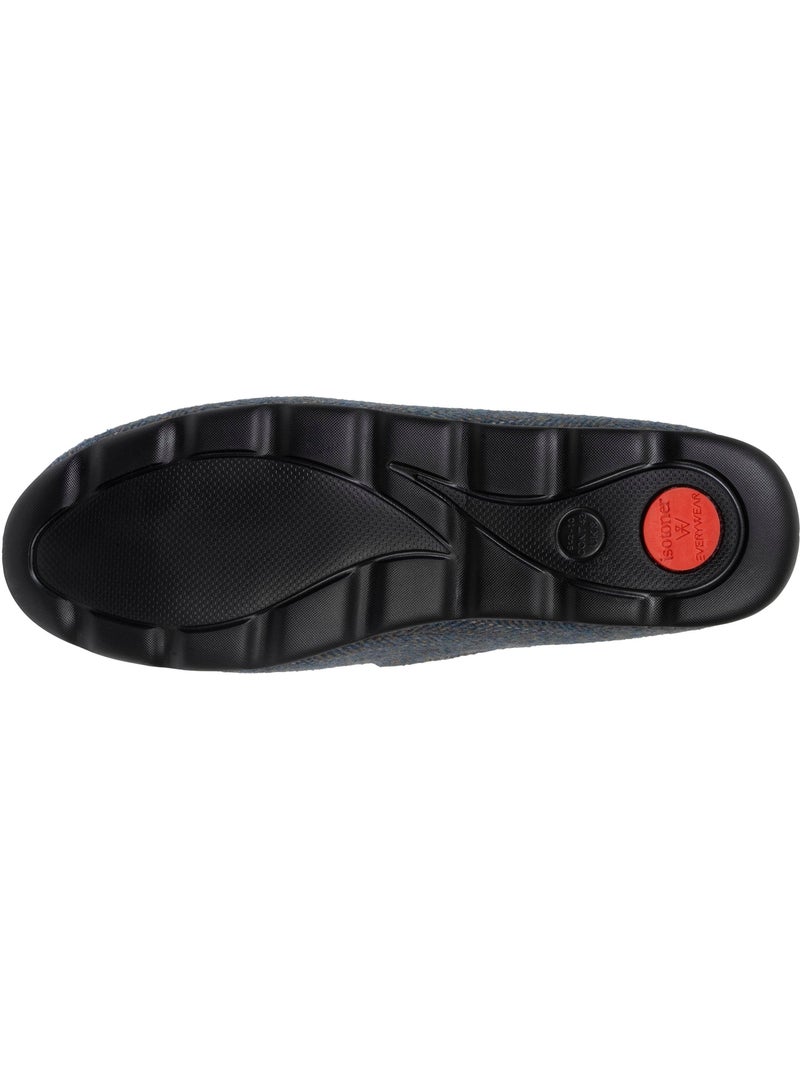 Zapatillas cerradas ultra cómodo y cálido, tecnología hombre isotoner Azul gris - Kiabi