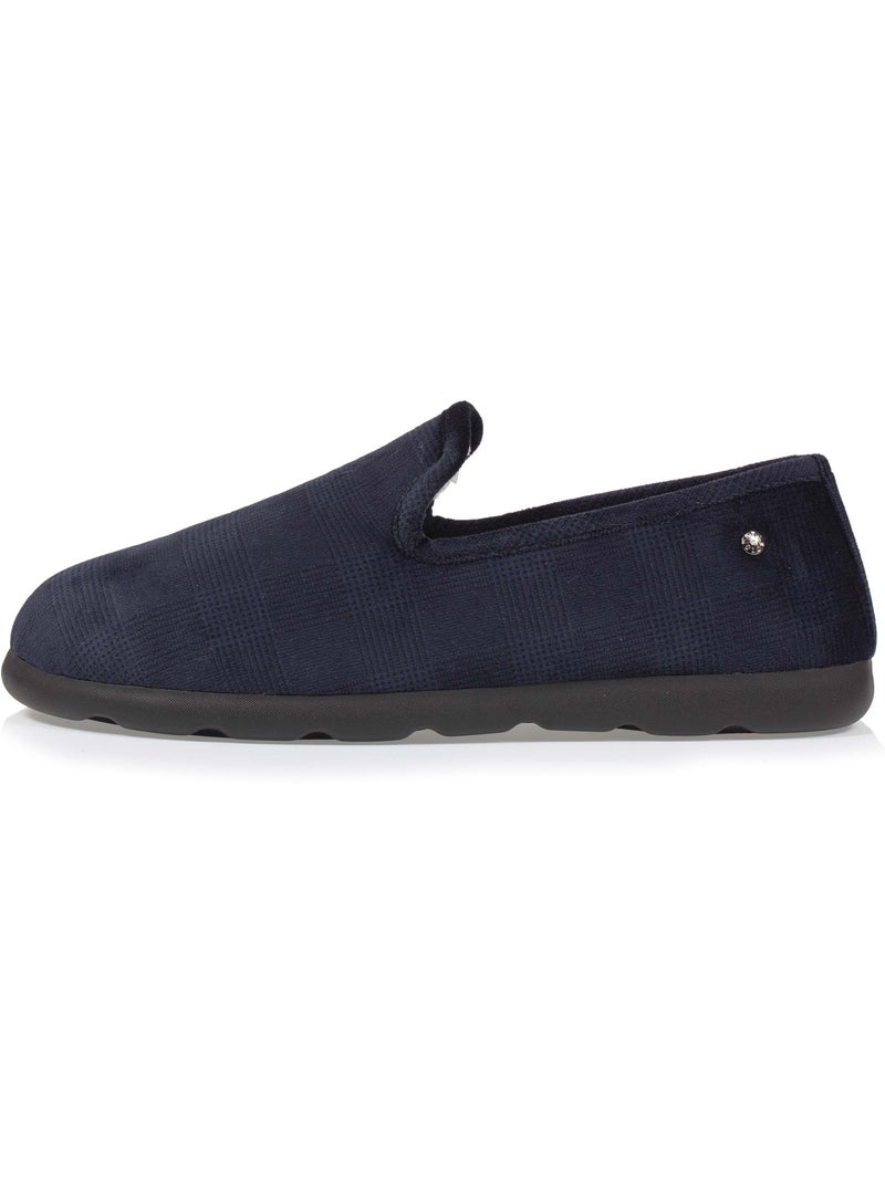 Zapatillas cerradas ultra cómodo y cálido, tecnología hombre isotoner Azul marino - Kiabi