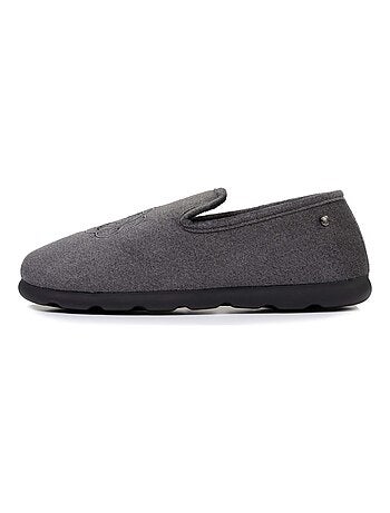 Zapatillas cerradas flexible, ultra cómoda y ligera, suela hombre Isotoner