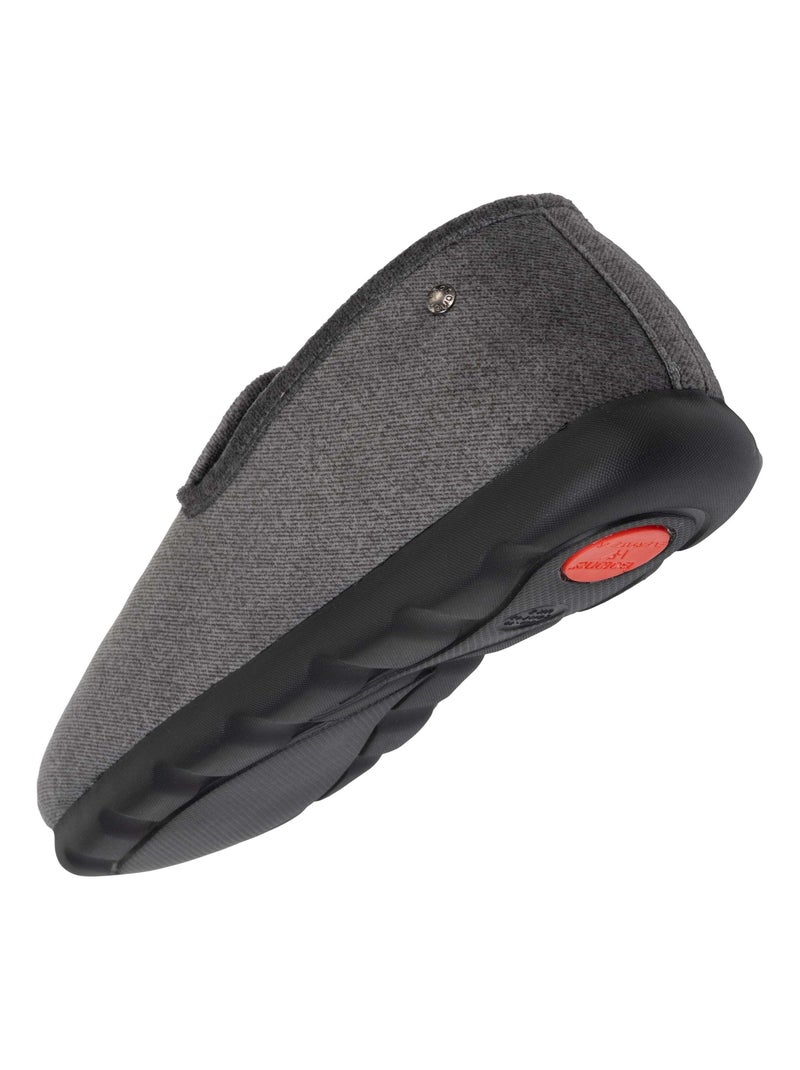 Zapatillas cerradas Ultra cómodo y cálido, tecnología hombre Isotoner Gris jaspeado - Kiabi