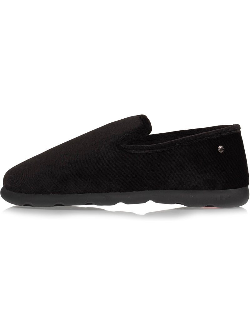 Zapatillas cerradas ultra cómodo y cálido, tecnología hombre isotoner Negro Negro - Kiabi