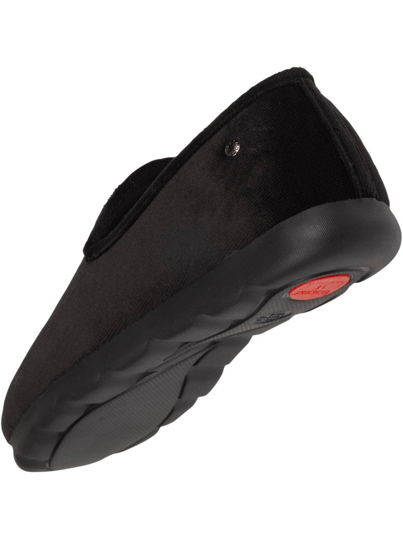 Zapatillas cerradas ultra cómodo y cálido, tecnología hombre isotoner Negro Negro - Kiabi