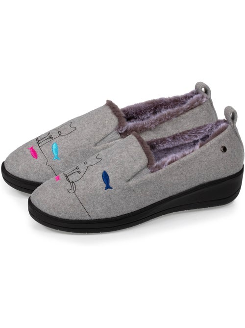 Zapatillas cerradas ultracómoda y ligera, fácil de calzar, mujer isotoner - Kiabi Zapatillas cerradas ultracómoda y ligera, fácil de calzar, mujer isotoner - Kiabi