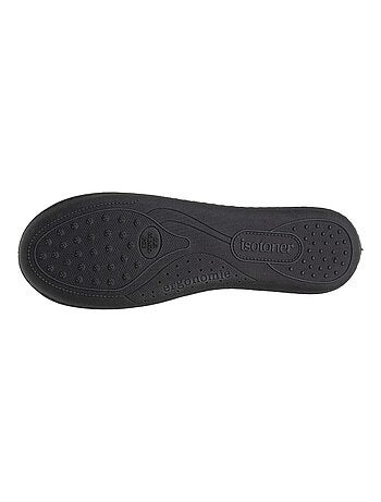 Zapatillas charentaises plantilla ergonómica confort, cálida mujer Isotoner