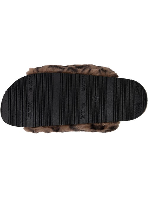 Zapatillas chinelas abiertas amortiguación del talón, comodidad al mujer isotoner - Kiabi Zapatillas chinelas abiertas amortiguación del talón, comodidad al mujer isotoner - Kiabi