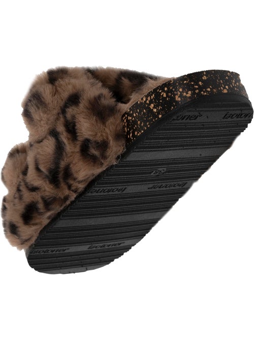 Zapatillas chinelas abiertas amortiguación del talón, comodidad al mujer isotoner - Kiabi Zapatillas chinelas abiertas amortiguación del talón, comodidad al mujer isotoner - Kiabi