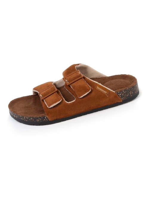 Zapatillas chinelas abiertas ultracómodo hombre Isotoner - Kiabi