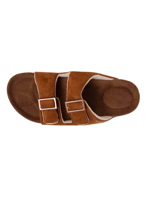 Zapatillas chinelas abiertas ultracómodo hombre Isotoner - Kiabi