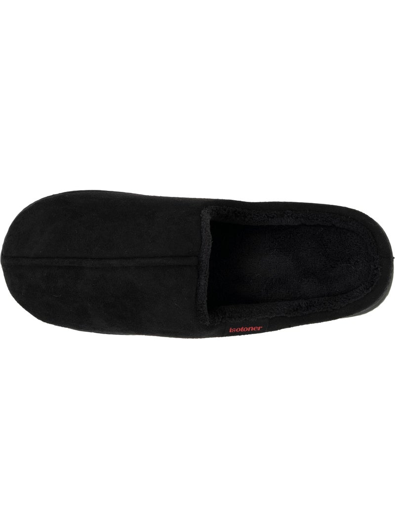 Zapatillas chinelas ante, cómodo hombre isotoner Negro - Kiabi
