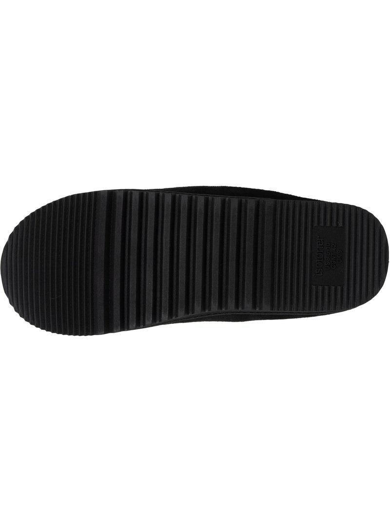 Zapatillas chinelas ante, cómodo hombre isotoner Negro - Kiabi