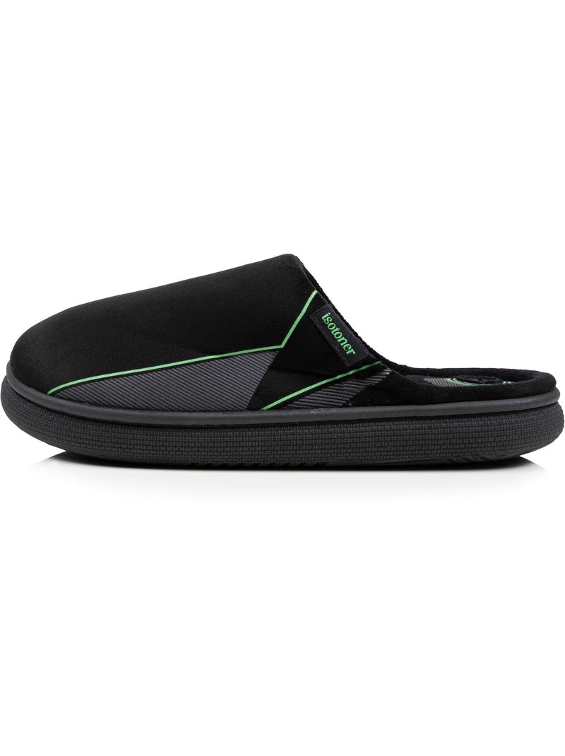 Zapatillas chinelas ante, suela bloup XTRA comfort hombre Isotoner Negro - Kiabi
