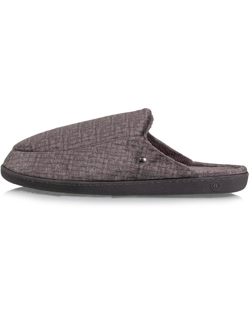 Zapatillas chinelas comprobar impresión hombre Gris - Kiabi