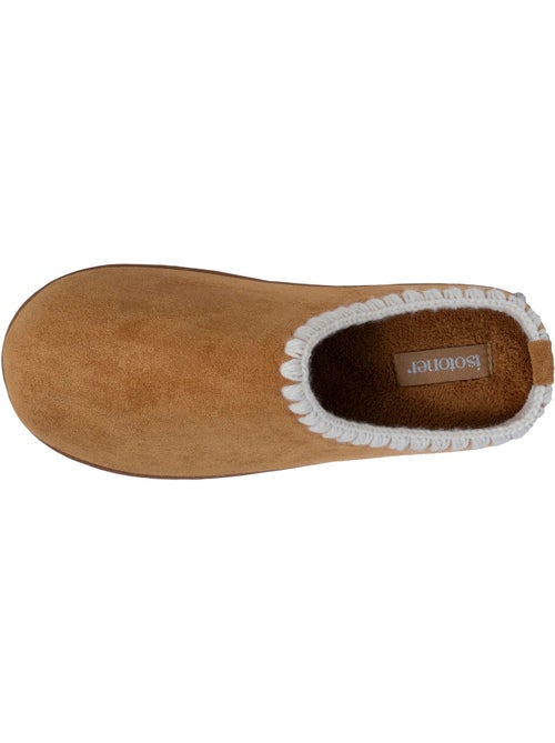 Zapatillas chinelas con tacón de cuña de 3,5 cm, muy cómodo mujer - Kiabi