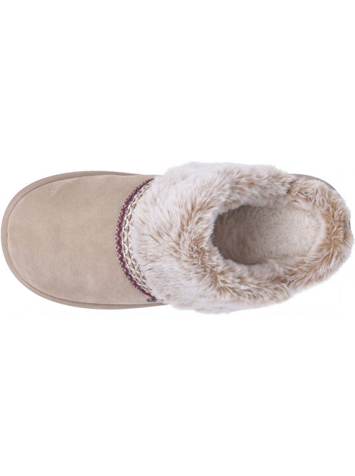 Zapatillas chinelas cuero, suela «bloup», extra cómodo mujer isotoner - Kiabi Zapatillas chinelas cuero, suela «bloup», extra cómodo mujer isotoner - Kiabi