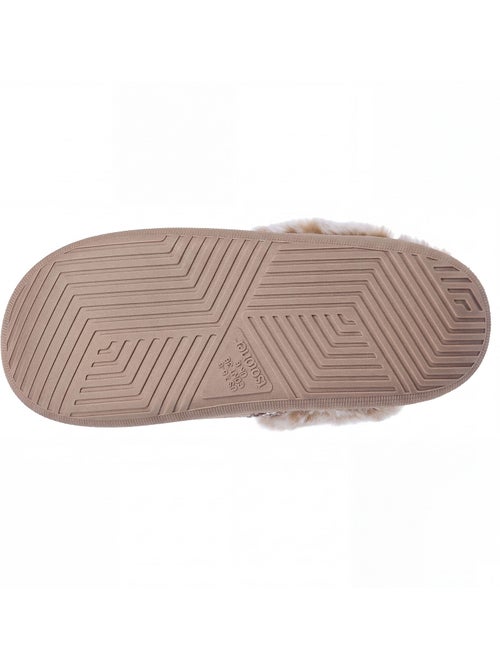 Zapatillas chinelas cuero, suela «bloup», extra cómodo mujer isotoner - Kiabi Zapatillas chinelas cuero, suela «bloup», extra cómodo mujer isotoner - Kiabi