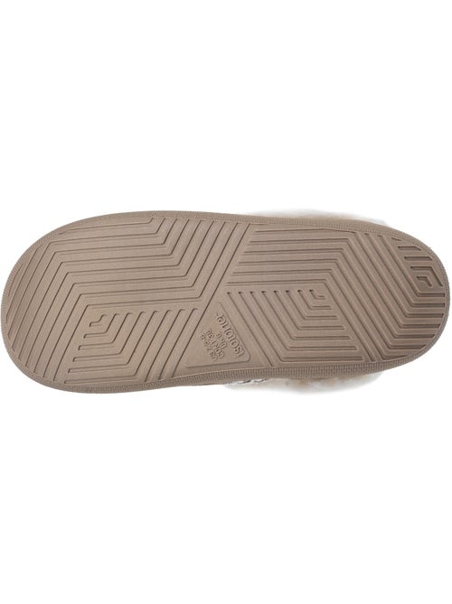 Zapatillas chinelas cuero, suela «bloup», extra cómodo mujer isotoner - Kiabi Zapatillas chinelas cuero, suela «bloup», extra cómodo mujer isotoner - Kiabi
