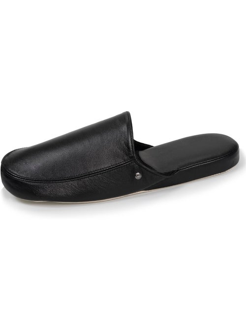 Zapatillas chinelas cuero ultracómodo y ligero hombre isotoner - Kiabi