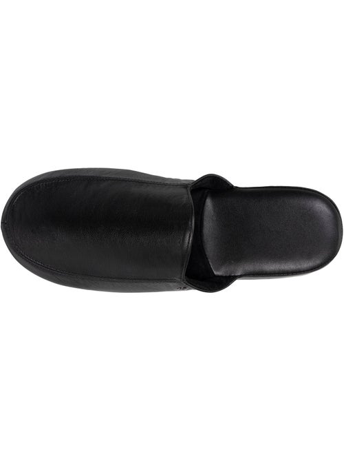 Zapatillas chinelas cuero ultracómodo y ligero hombre isotoner - Kiabi