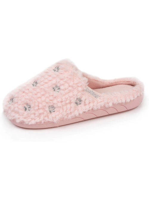 Zapatillas chinelas de material suave, suela ergonómica de niña isotoner - Kiabi Zapatillas chinelas de material suave, suela ergonómica de niña isotoner - Kiabi