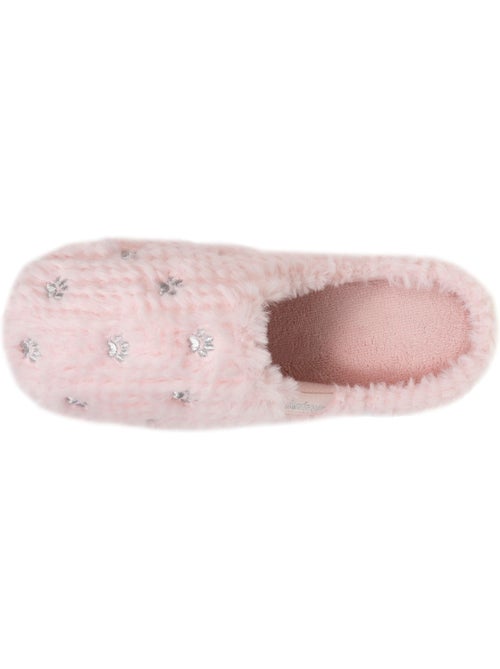 Zapatillas chinelas de material suave, suela ergonómica de niña isotoner - Kiabi Zapatillas chinelas de material suave, suela ergonómica de niña isotoner - Kiabi