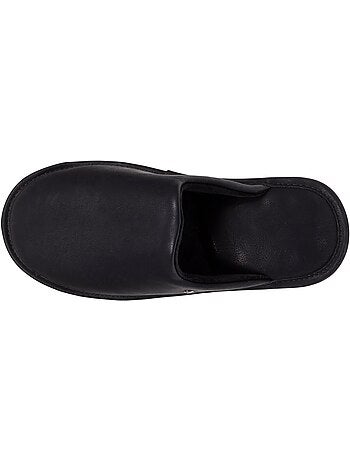 Zapatillas chinelas efecto cuero de imitación ultracómodo y hombre isotoner