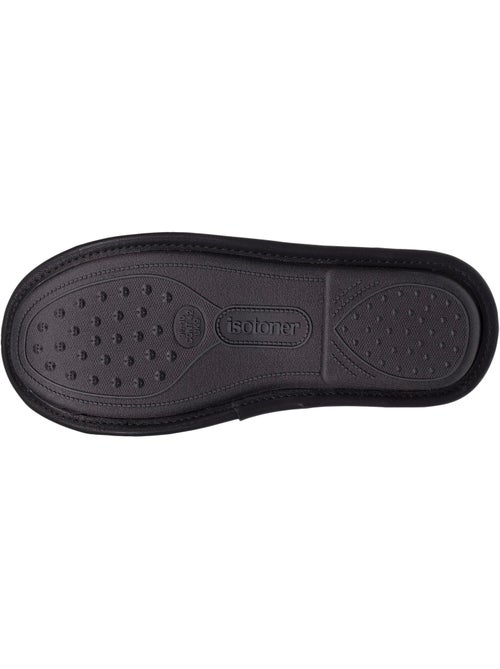 Zapatillas chinelas efecto cuero de imitación ultracómodo y hombre isotoner - Kiabi