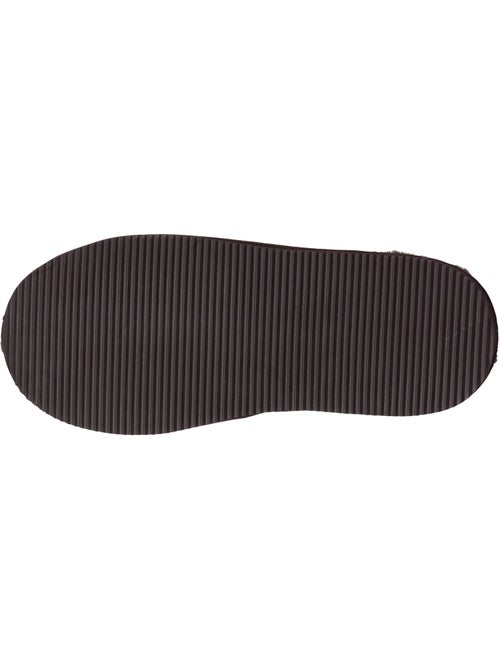 Zapatillas chinelas en cuero con forro de piel sintética hombre isotoner - Kiabi Zapatillas chinelas en cuero con forro de piel sintética hombre isotoner - Kiabi