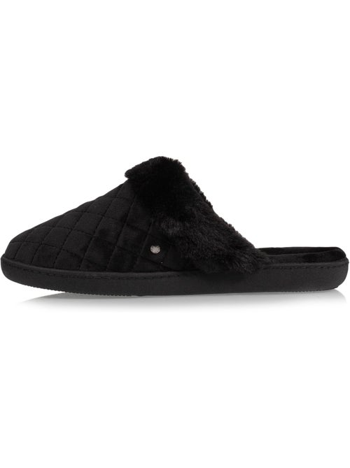 Zapatillas chinelas en microterciopelo acolchado mujer isotoner - Kiabi Zapatillas chinelas en microterciopelo acolchado mujer isotoner - Kiabi
