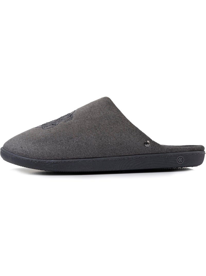 Zapatillas chinelas espuma viscoelástica ultraconfortable y hombre isotoner Gris jaspeado - Kiabi