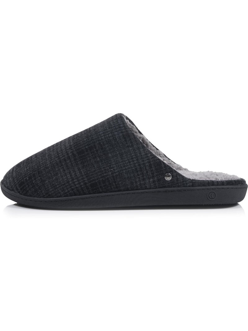 Zapatillas chinelas espuma viscoelástica ultraconfortable y hombre isotoner Gris negro - Kiabi