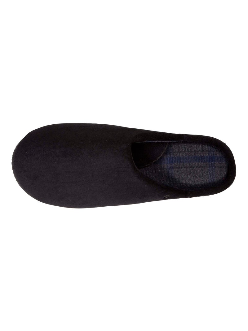 Zapatillas chinelas espuma viscoelástica ultraconfortable y hombre Isotoner Negro - Kiabi